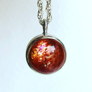 Sunstone Bobble Gem Necklace