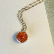 Sunstone Bobble Gem Necklace