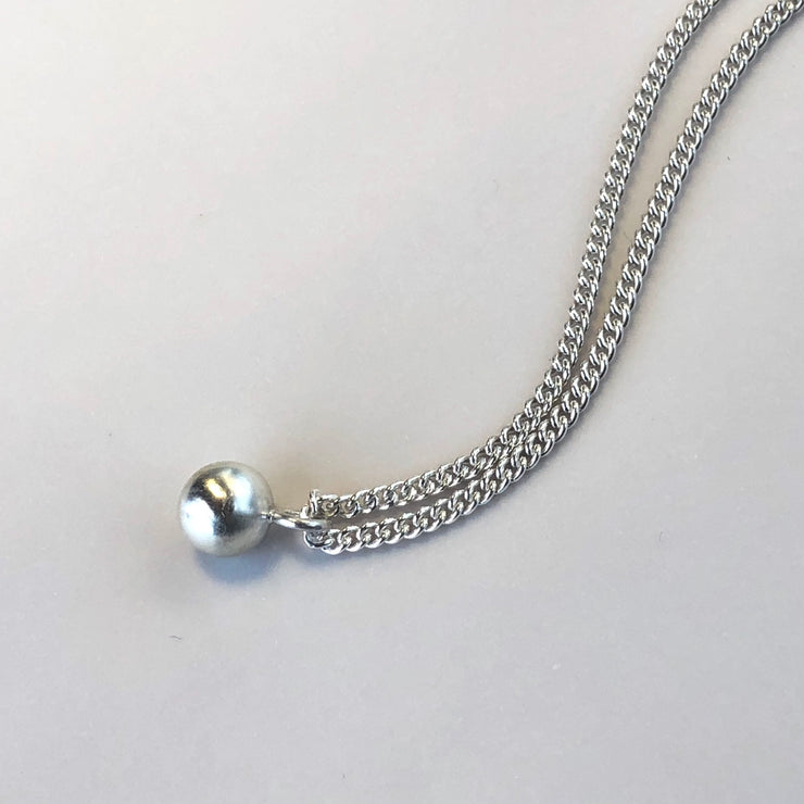 Mini Bobble Gem Necklace - Opal